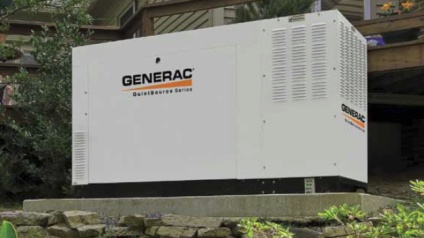 Generac generator installed by Ray's HVAC.