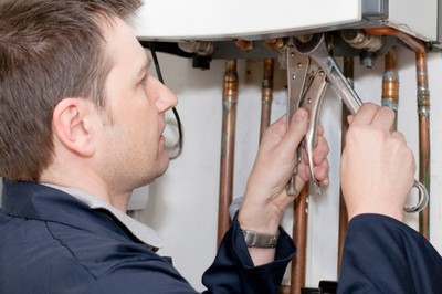 Boiler piping in Corona, Queens, NY by Ray's HVAC